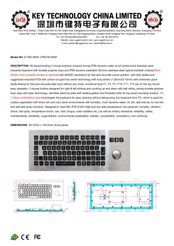 K-TEK-M361-OTB-FN-DWP