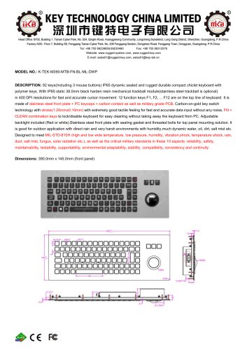 K-TEK-M390-MTB-FN-BL-ML-DWP