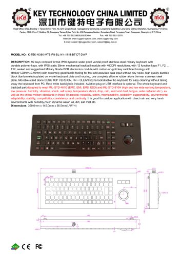 K-TEK-M390-MTB-FN-BL-NV-151B-BT-DT-DWP