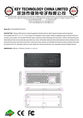 K-TEK-M399TP-KP-FN-DT
