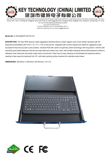 K-TEK-M399TP-KP-FN-V01 datasheet