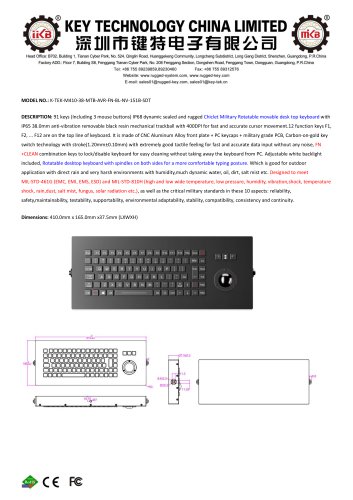 K-TEK-M410-38-MTB-AVR-FN-BL-NV-151B-SDT 