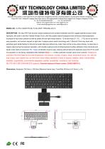 K-TEK-V340KP-FN-BL-FC-SC-DWP+TP85-DML-2K-FC
