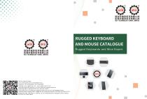 MIL-STD-461G and MIL-STD-810H Ultra Rugged Chcilet Keyboard Catalogue