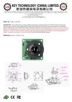 Mini 14mm Laser Trackball K-TEK-14-LTB-AVR Datasheet