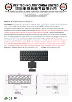 Rugged Keyboard K-TEK-M280-FN-BL-FC-KC+TP85-DML+2K