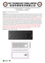 Ultra-thin keyboard K-TEK-M315TP-FN-BL-FC-KC-ML-EP