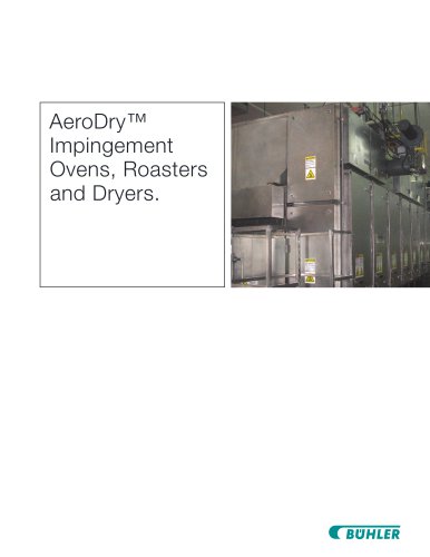 AeroDry™ Impingement Ovens, Roasters and Dryers.