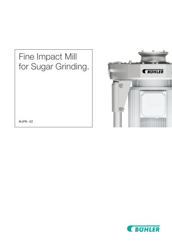 Fine Impact Mill for Sugar Grinding