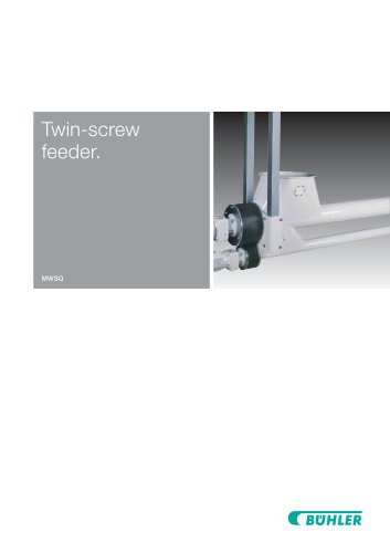 Twin-Screw Feeder MWSQ