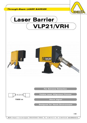 Laser Barrier VLP21/VRH