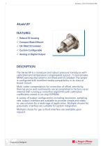 89-series  miniature and robust pressure transducer