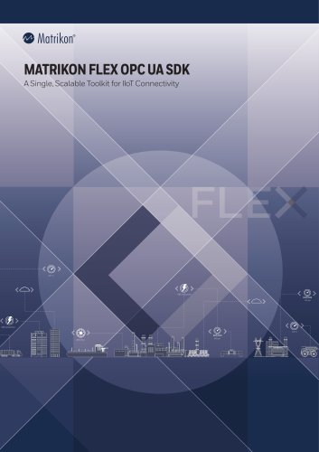 Matrikon FLEX OPC UA SDK - Brochure