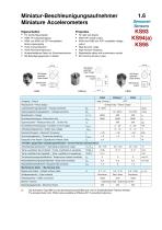 Miniature Accelerometers