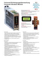 Universal Vibration Monitor M12