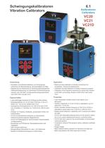 Vibration Calibrators