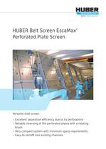 HUBER Belt Screen EscaMax