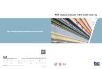 INVT product manuals in the textile industry