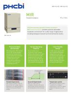 MIR-H163-PE & MIR-H263-PE Heated Incubator