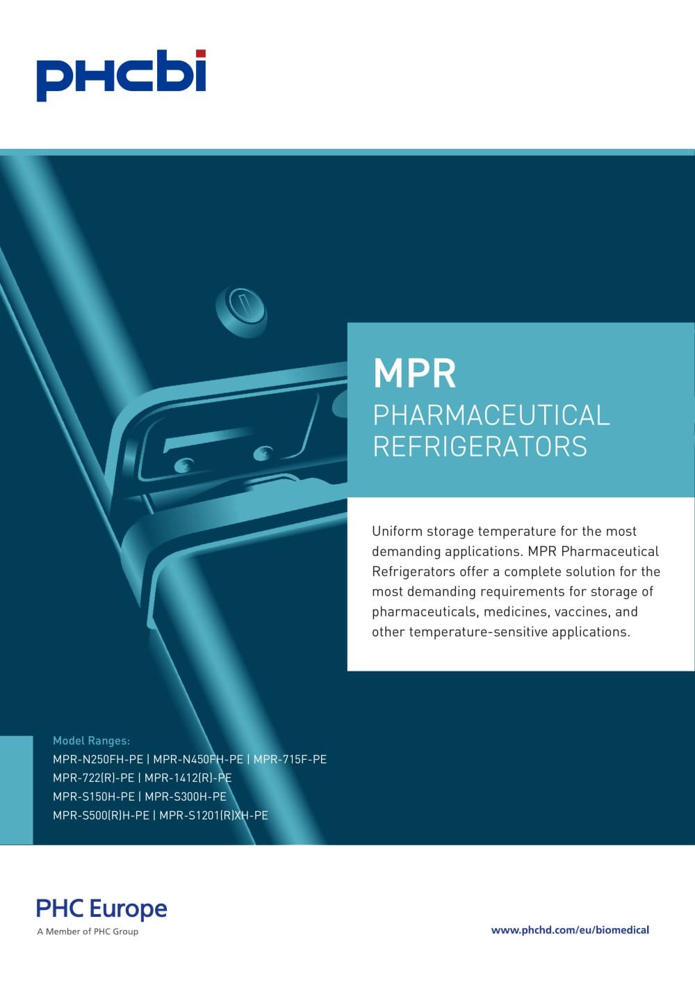 MPR Brochure - PHC Europe B.V. / PHCbi