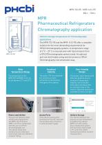 MPR Pharmaceutical Refrigerators Chromatography application