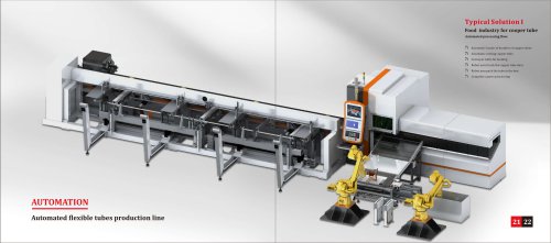 Golden Laser Automated Tube Processing Line