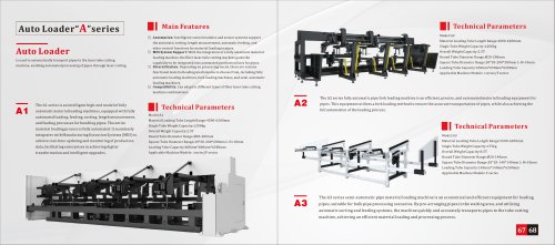 Golden Laser Automatic Loading System A1 A2 A3