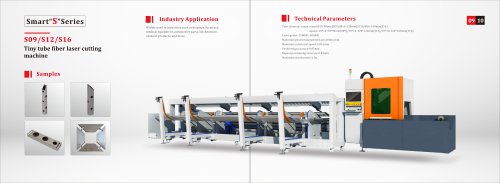 Golden Laser Cost-Effective Small Pipe Laser Cutting Machine S12 