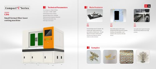 Golden Laser Precision Laser Cutting Machine C06