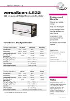 versaScan-L532 / 532 nm pumped Optical Parametric Oscillator