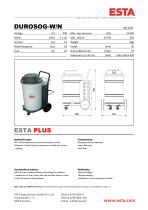 Datasheet DUROSOG-W STANDARD