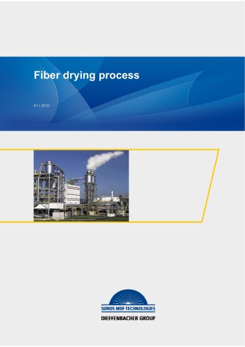 Fiber drying process