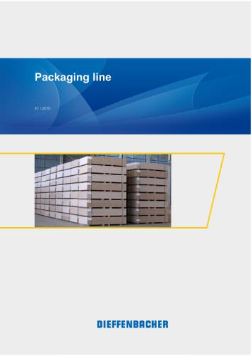 Packaging line