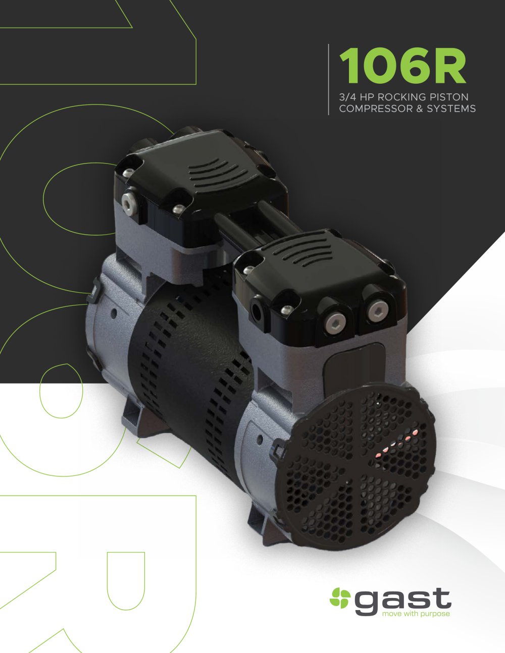 3/4 HP ROCKING PISTON COMPRESSOR & SYSTEMS - JUN-AIR