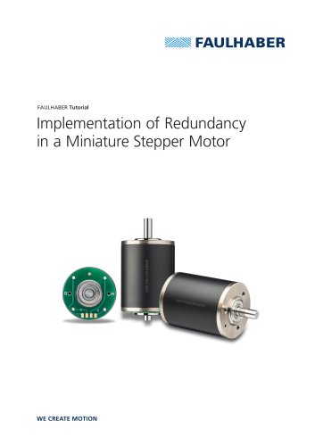 Implementation of Redundancy in a Miniature Stepper Motor