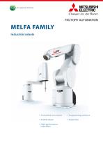 Family catalogue industrial robots for F series and FR series