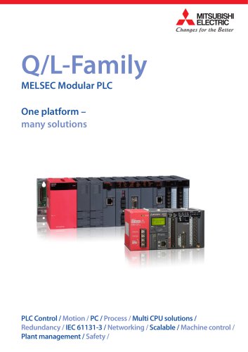 Q/L-Family MELSEC Modular PLC