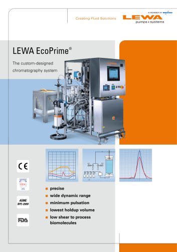 LEWA EcoPrime - The custom-designed chromatography system