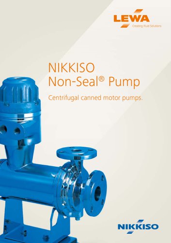 NIKKISO Non-Seal® Pump