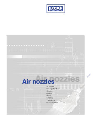 Compressed air nozzles