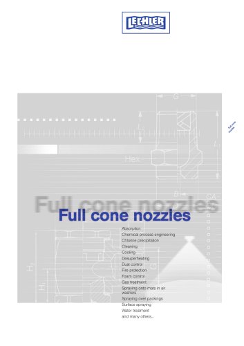 Full Cone Nozzles