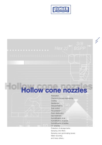 Hollow Cone Nozzles