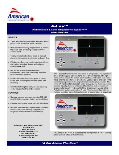 A-Las? Automatic Laser Alignment System