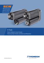 H-Track Electro-hydraulic actuator