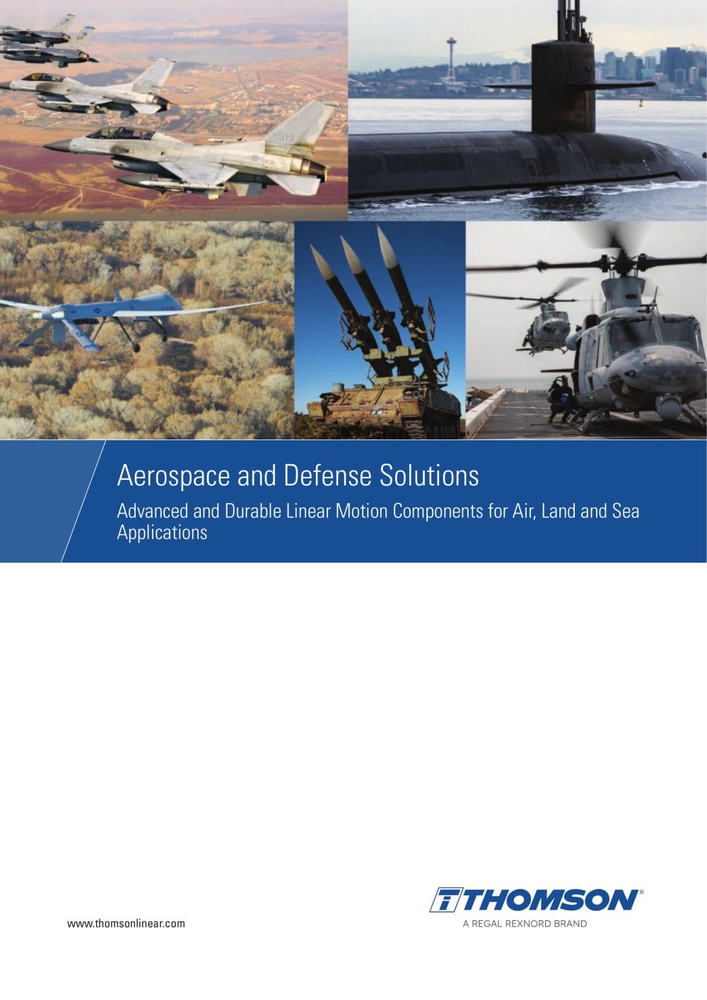 Linear Motion Solutions for Aerospace and Defense - Thomson Industries, Inc.