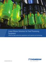 Optimised Motion for Food Processing Equipment