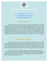 Extended Range Current Transformers