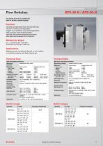 Flow Switches BFS-30-N / BFS-30-O