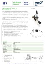 HPX High pressure calibrator Riels® Instruments