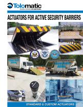 Actuators for Active Security Barriers